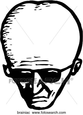Clipart - Brainiac. Fotosearch