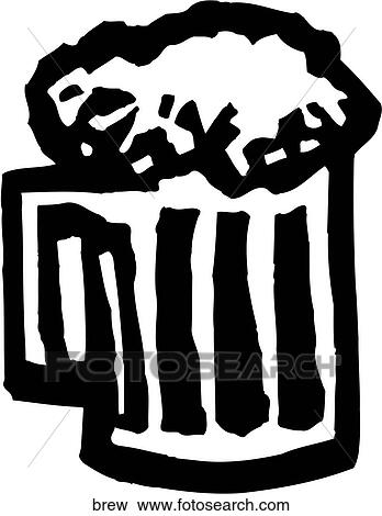 Brew View Large Clip Art Graphic Clip Art - Brew. Fotosearch
