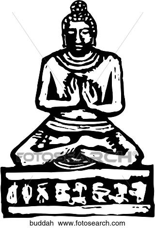 Clipart - Buddah. Fotosearch
