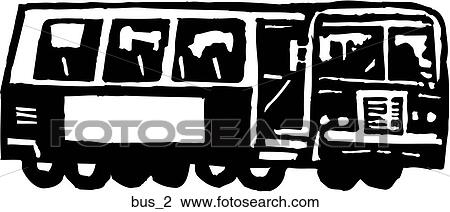 Clipart - Bus 2. Fotosearch