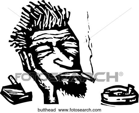 Clipart - Butthead. Fotosearch