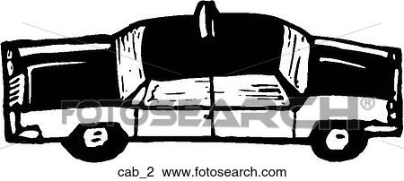 Cab 2 View Large Clip Art Graphic Clipart - Cab 2. Fotosearch
