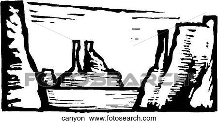 Canyon Clipart | canyon | Fotosearch