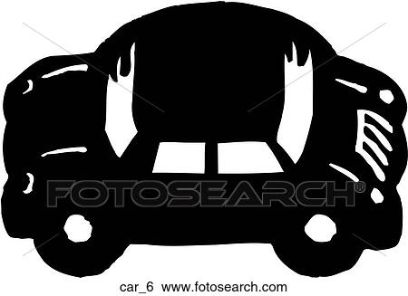Car 6 View Large Clip Art Graphic Clip Art - Car 6. Fotosearch