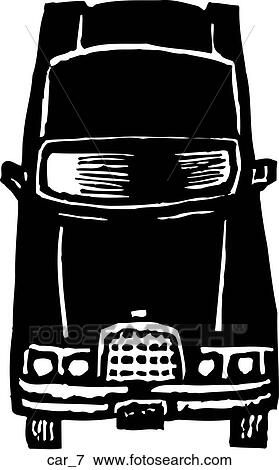 Clip Art - Car 7. Fotosearch