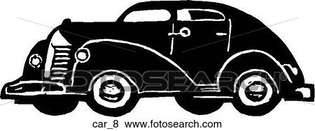 Clip Art - Car 8. Fotosearch