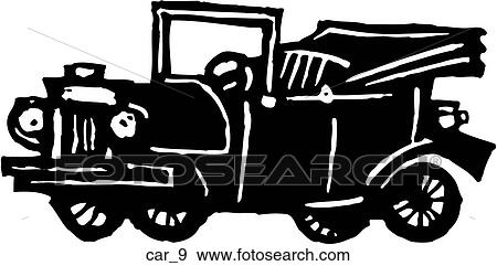 Car 9 View Large Clip Art Graphic Clip Art - Car 9. Fotosearch