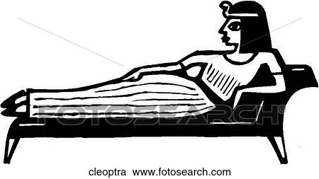 Cleopatra View Large Clip Art Graphic Clipart - Cleopatra. Fotosearch