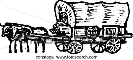 Conestoga View Large Clip Art Graphic Clipart - Conestoga. Fotosearch