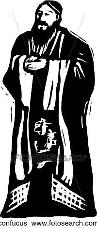 Confucius View Large Clip Art Graphic Clip Art - Confucius. Fotosearch