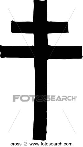 Cross 2 View Large Clip Art Graphic Clipart - Cross 2. Fotosearch