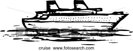 Clipart - Cruise. Fotosearch