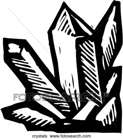 Crystals View Large Clip Art Graphic Clip Art - Crystals. Fotosearch