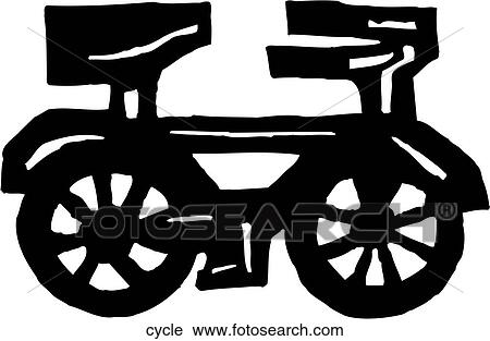 Clipart - Cycle. Fotosearch
