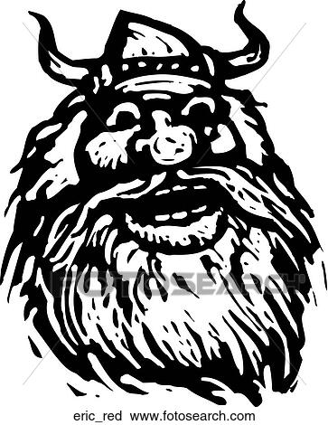 Eric the Red View Large Clip Art Graphic Clipart - Eric the Red. Fotosearch