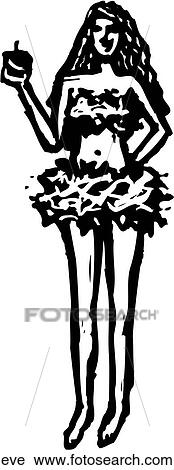 Eve View Large Clip Art Graphic Clipart - Eve. Fotosearch