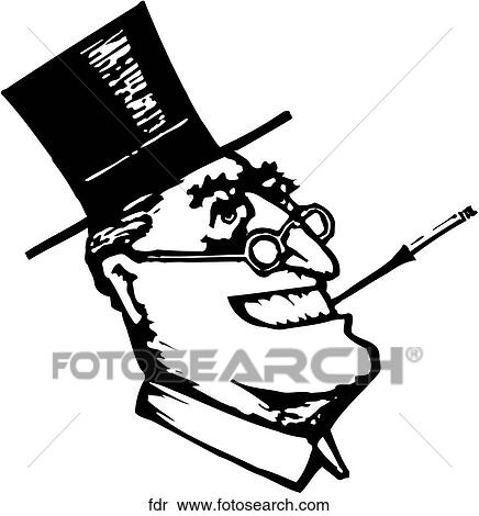 FDR View Large Clip Art Graphic Clipart - FDR. Fotosearch