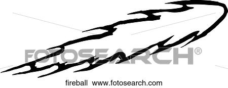 Fireball View Large Clip Art Graphic Clipart - Fireball. Fotosearch