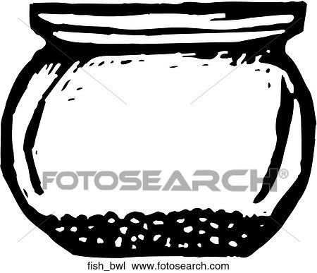 Fish Bowl View Large Clip Art Graphic Clipart - Fish Bowl. Fotosearch