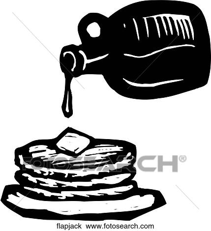 Clipart - Flapjacks. Fotosearch