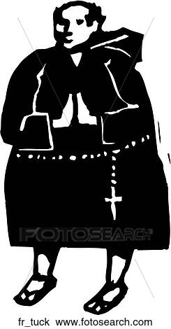 Friar Tuck View Large Clip Art Graphic Clipart - Friar Tuck. Fotosearch