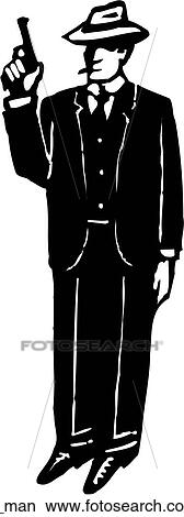Clipart - G-Man. Fotosearch
