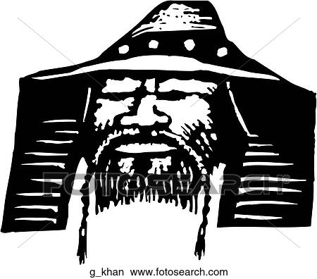 Genghis Khan View Large Clip Art Graphic Clipart - Genghis Khan. Fotosearch