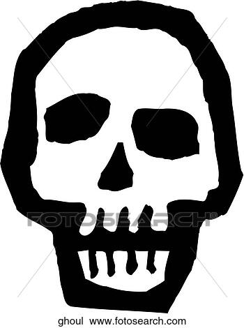Ghoul View Large Clip Art Graphic Clipart - Ghoul. Fotosearch