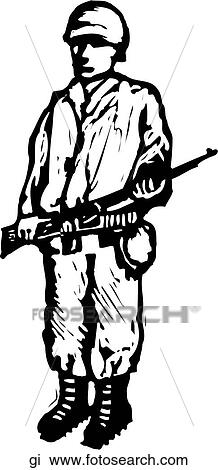 GI View Large Clip Art Graphic Clipart - GI. Fotosearch