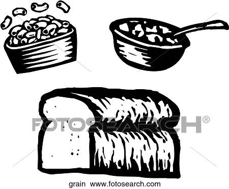 Grain View Large Clip Art Graphic Clipart - Grain. Fotosearch