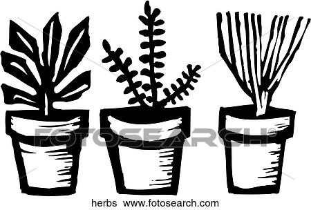 Clip Art - Herbs. Fotosearch