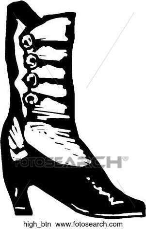 High Button View Large Clip Art Graphic Clipart - High Button. Fotosearch