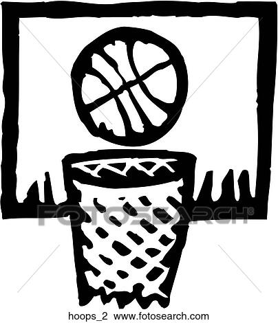 Hoops 2 View Large Clip Art Graphic Clipart - Hoops 2. Fotosearch