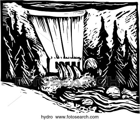 Clipart - Hydro. Fotosearch