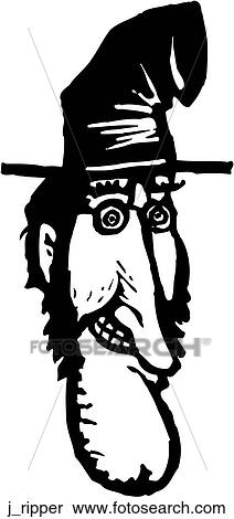 Jack the Ripper View Large Clip Art Graphic Clipart - Jack the Ripper. Fotosearch