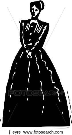 Jane Eyre View Large Clip Art Graphic Clipart - Jane Eyre. Fotosearch
