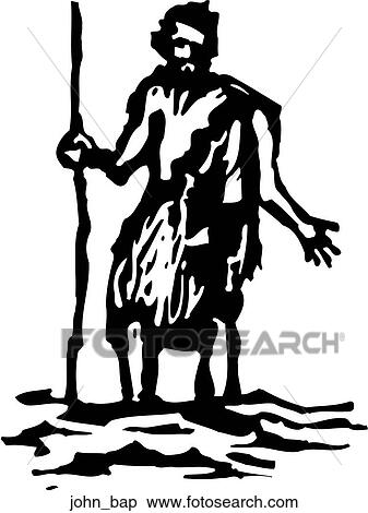 Clipart - John the Baptist. Fotosearch