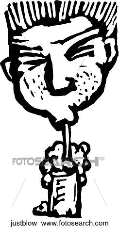 Clip Art - Just Say Blow. Fotosearch