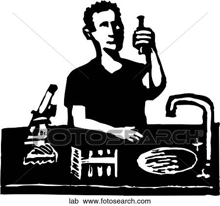 Clipart - Lab. Fotosearch