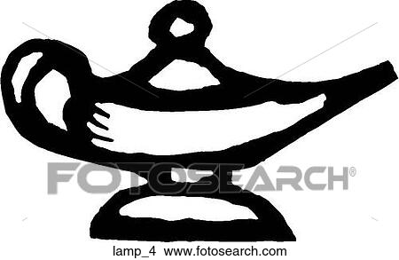 Clipart - Lamp 4. Fotosearch