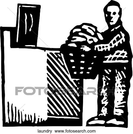 Clip Art - Laundry. Fotosearch