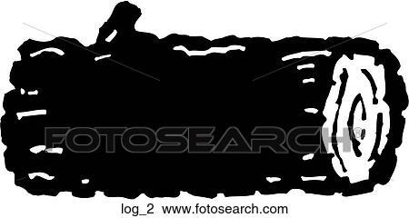 Clipart - Log 2. Fotosearch