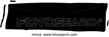 Minus View Large Clip Art Graphic Clip Art - Minus. Fotosearch
