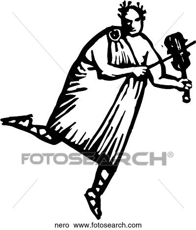 Nero View Large Clip Art Graphic Clipart - Nero. Fotosearch