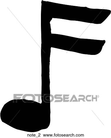 Clipart - Note 2. Fotosearch
