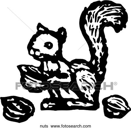 Nuts View Large Clip Art Graphic Clip Art - Nuts. Fotosearch
