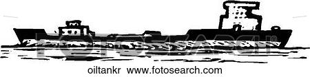 Clipart - Oil Tanker. Fotosearch
