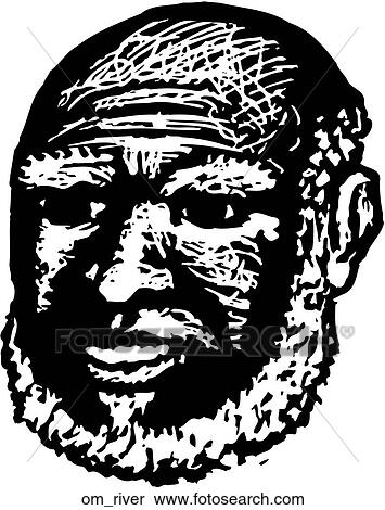 Old Man River View Large Clip Art Graphic Clipart - Old Man River. Fotosearch