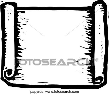 Clip Art - Papyrus. Fotosearch