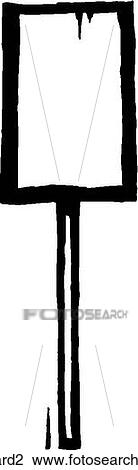 Placard 2 View Large Clip Art Graphic Clipart - Placard 2. Fotosearch